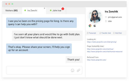 Live Chat