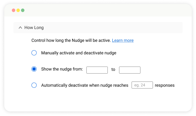 How Long to Target