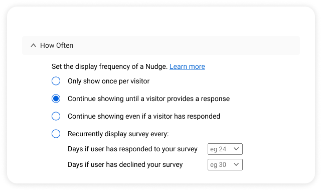 How Often to Target