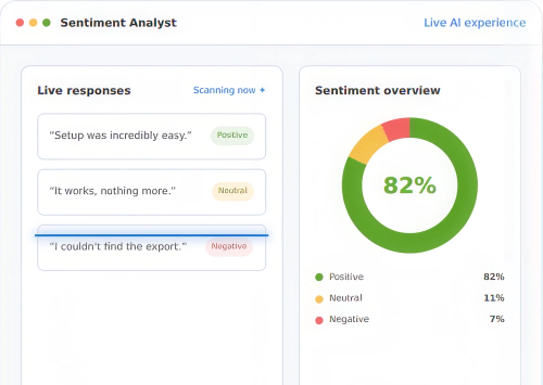 AI Sentiment Analyst