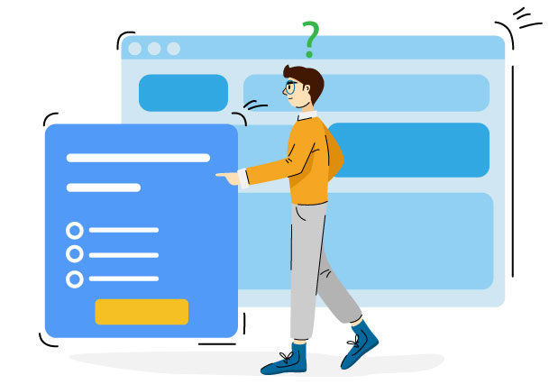 Ask custom questions or select from our templates