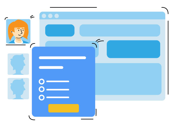 Collect insights from the right users.