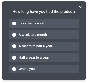 Website or App Experience Surveys
