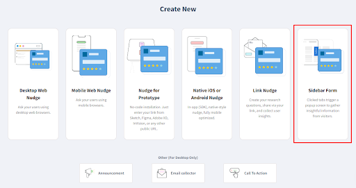 Implement Feedback Widgets