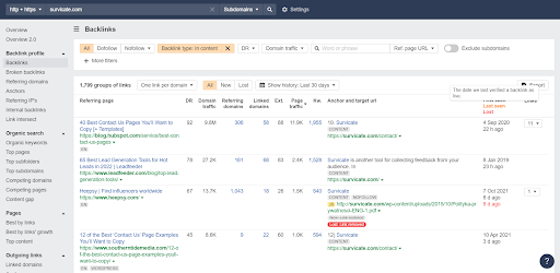 backlink