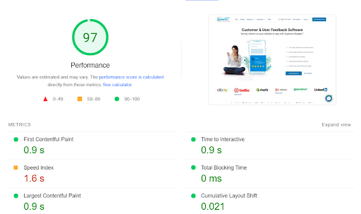 pagespeed