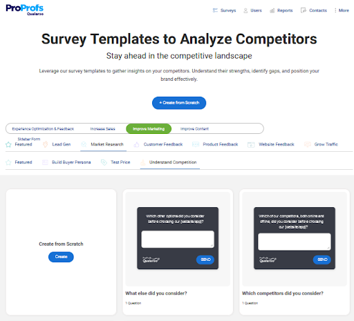 Qualaroo Templates